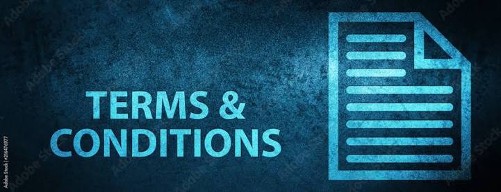 Terms And Conditions